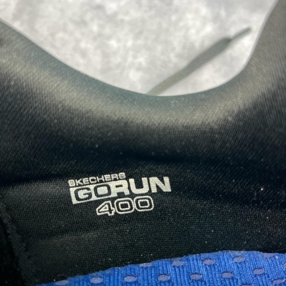 Skechers Men's Quick Fit Athletic Running Logo Shoes Lace Black Size 12‎ - Picture 9 of 11